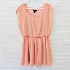 BCX Peach Gauze Dress XL